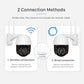 1080P PTZ Wifi IP Camera Outdoor 4X Digital Zoom AI Human Detect Wireless Camera H.265 P2P ONVIF Audio 2MP Security CCTV Camera