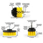 2020 Hot Sale Drill Brush Cleaner Scrubbing Brushes for Bathroom Surface Grout Tile Tub Shower Kitchen Auto Care Cleaning Tools