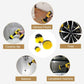 2020 Hot Sale Drill Brush Cleaner Scrubbing Brushes for Bathroom Surface Grout Tile Tub Shower Kitchen Auto Care Cleaning Tools