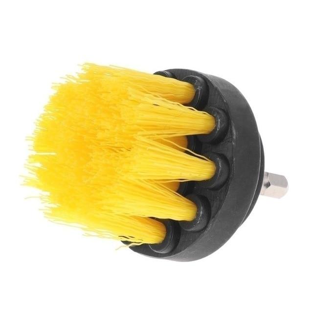 2020 Hot Sale Drill Brush Cleaner Scrubbing Brushes for Bathroom Surface Grout Tile Tub Shower Kitchen Auto Care Cleaning Tools