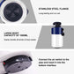 220V Household Food Waste Disposers with Air Switch Kitchen Garbage Disposal 1000ml Food Crusher Stainless Steel Grinder 560W