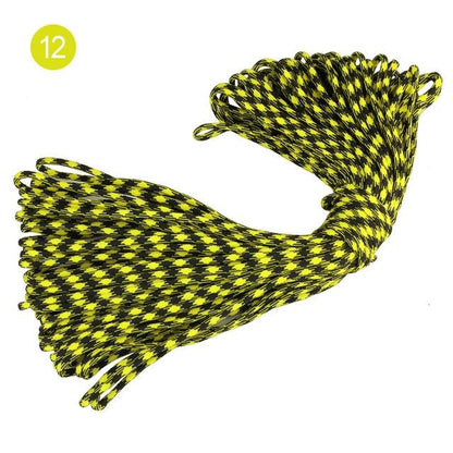 10meter Length 7-stand 5mm Cores Paracord Parachute Cord Polyester Survival Bracelet Rope Camping Climbing
