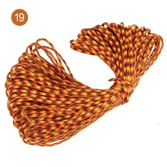 10meter Length 7-stand 5mm Cores Paracord Parachute Cord Polyester Survival Bracelet Rope Camping Climbing