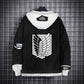Attack On Titan Black Denim Jacket