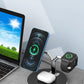 3 in 1 Magnetic Wireless Charger Fast Charging Station