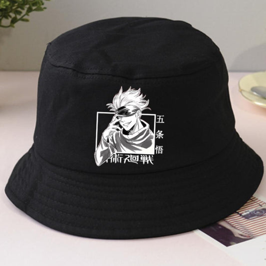 Anime Jujutsu Kaisen Satoru Gojo Bucket Hat