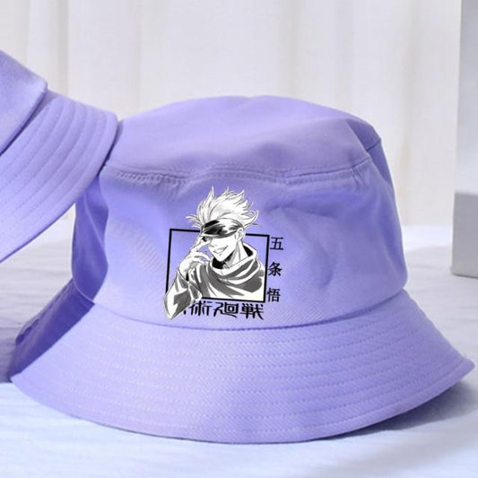 Anime Jujutsu Kaisen Satoru Gojo Bucket Hat